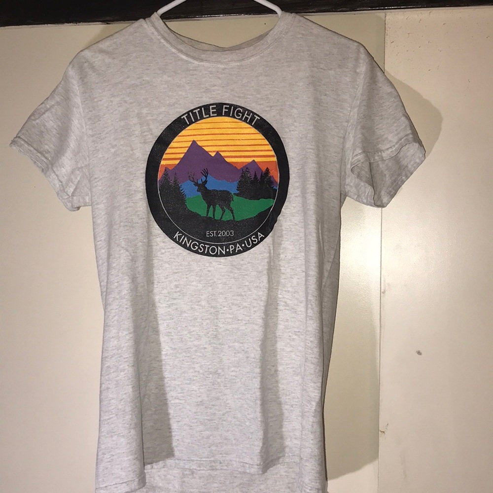 TITLE FIGHT BAND SHIRT